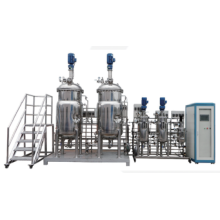 Three stage Mechanical Stirring Stainless Steel Liquid Fermentation Tank System